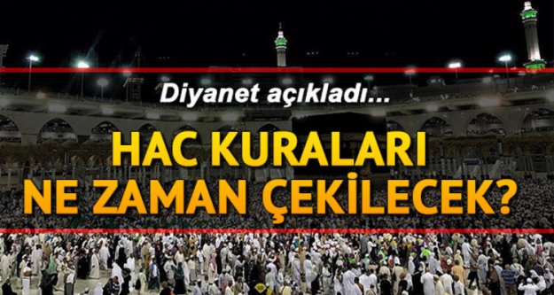 2020 hac kayıt tarihleri belli oldu!