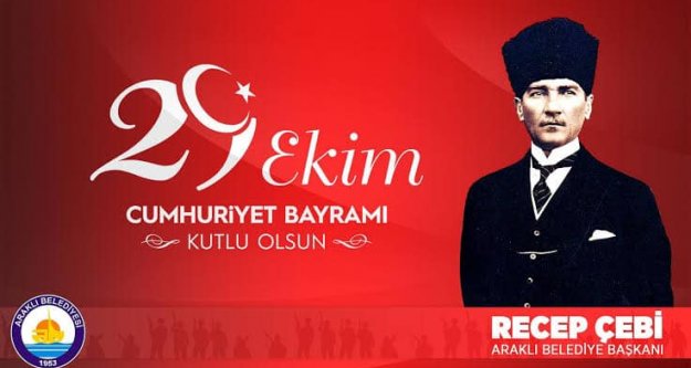 29 Ekim Cumhuriyet Bayramımızı en içten dileklerimle kutluyorum