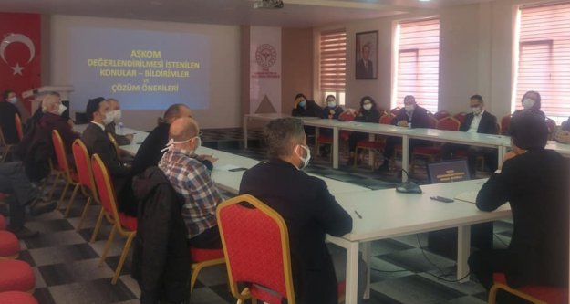 Acil Sağlık Hizmetleri Koordinasyon Komisyonu Toplantısı yapıldı.