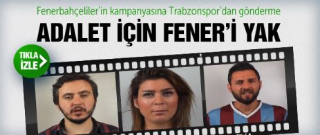 Adalet için feneri yak !