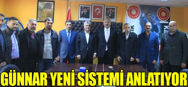 Adnan Günnar Araklı'da yeni sistemi anlattı.