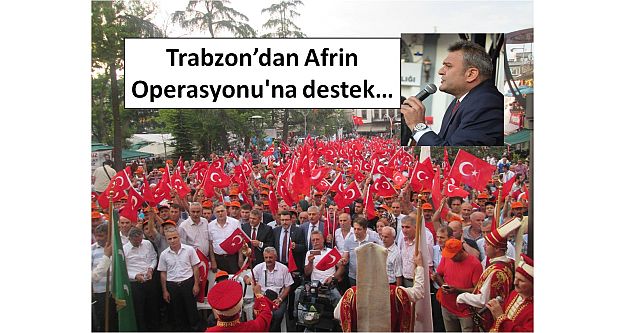 Afrin Operasyonu'nu Destekliyoruz