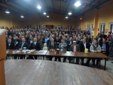 Ak parti Araklı Çankaya da Gövde Gösterisi Yaptı