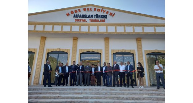 Alparslan Türkeş Sosyal Tesisleri'nin açılışı gerçekleştirildi