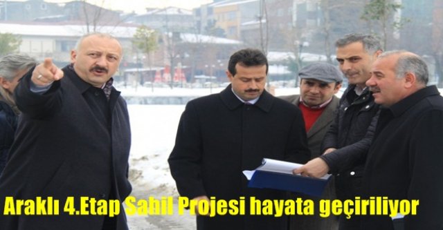 Araklı 4. Etap Sahil Projesi hayata geçiriliyor…