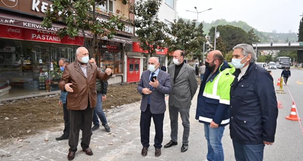 Araklı Belediye'si 'Sokak Sağlıklaştırma” projesine başladı