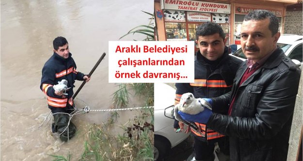 Araklı Belediyesi'nden örnek davranış…