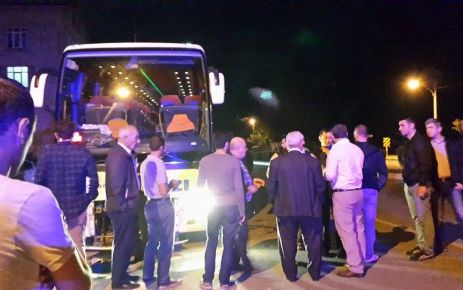 Araklı da görünmez kaza