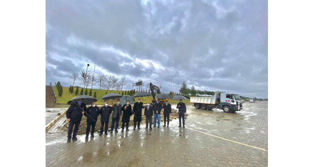 Araklı'da Yöresel ve Organik Ürünler pazarının temeli atıldı.