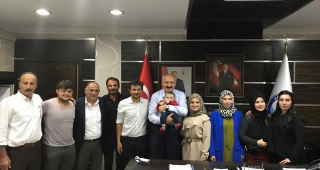 Araklı İşitme Engelliler Derneğinden Başkan Çebi'ye Ziyaret