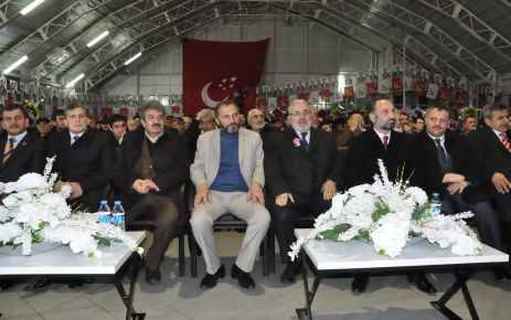 Araklı saadet partisi  teşkilatı gövde gösterisi yaptı