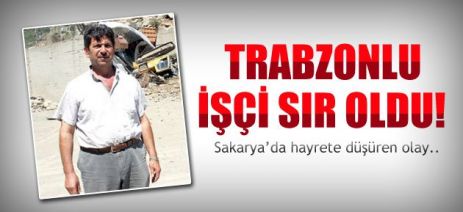 Araklı'lı Hemşerimizden Hala Haber yok