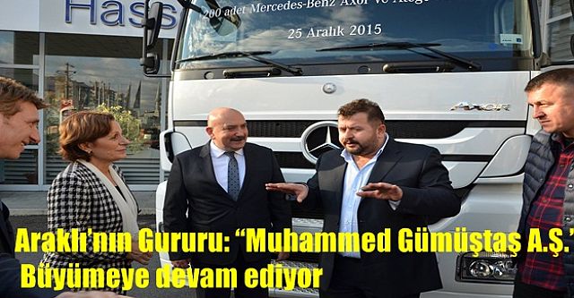 Araklı'nın Gururu: 'Muhammet Gümüştaş A.Ş.” Büyümeye devam ediyor