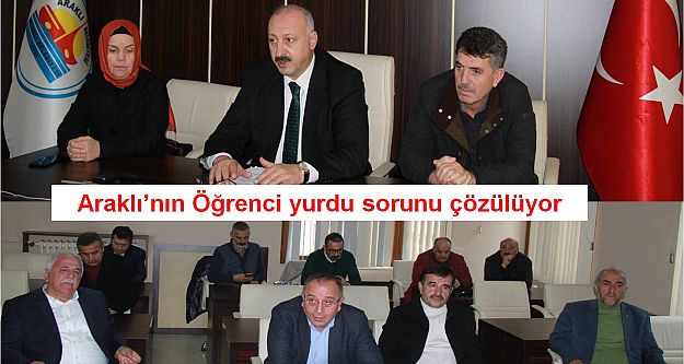Araklı'nın Öğrenci yurdu sorunu çözülüyor...