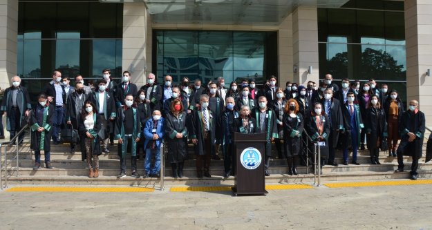 Avukat Ersin Arslan'ı anmak ve avukatlara yönelik artan saldırılar nedeniyle basın açıklaması düzenledi.