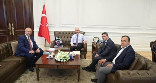 Başkan Çebi İçişleri Bakanı ile Görüştü