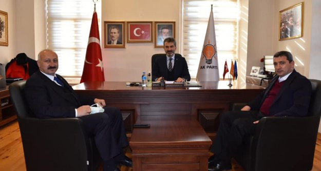 Başkan Recep Çebi, Dr. Sezgin Mumcu'yu ziyaret etti.