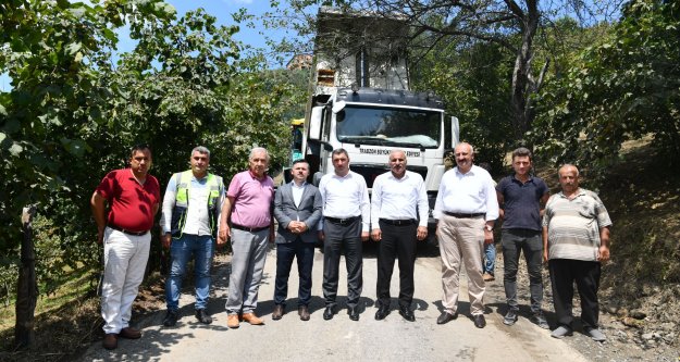 BAŞKAN ZORLUOĞLU ARAKLI'DAKİ ÇALIŞMALARI İNCELEDİ