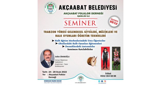 BELEDİYEDEN ÇOK ÖZEL SEMİNER