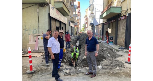 Beşikdüzü'nde Doğalgaz çalışmaları devam ediyor