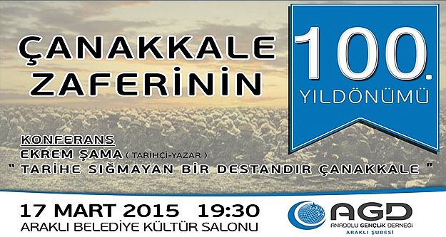Çanakkale zaferinin 100.yıl gönümü