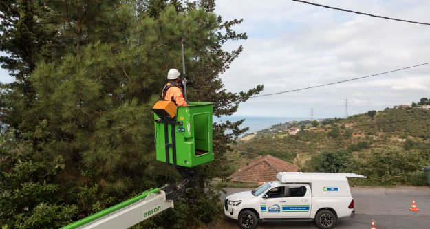 ÇORUH EDAŞ UYARIYOR: 'ELEKTRİK HATTINA MÜDAHALE ETMEYİN