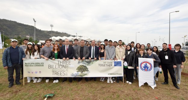 Cumhuriyet Ormanına fidan dikimi gerçekleştirildi