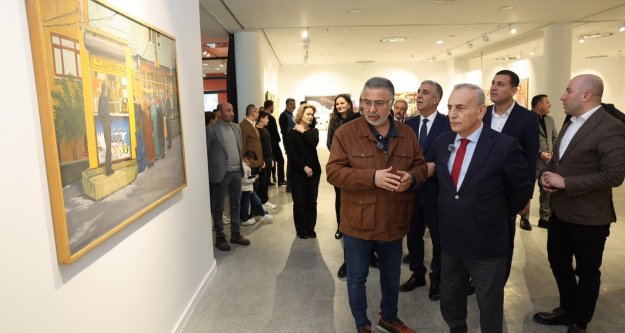 'DUVARLAR” GALERİ CENNET'TE SANATSEVERLERLE BULUŞTU
