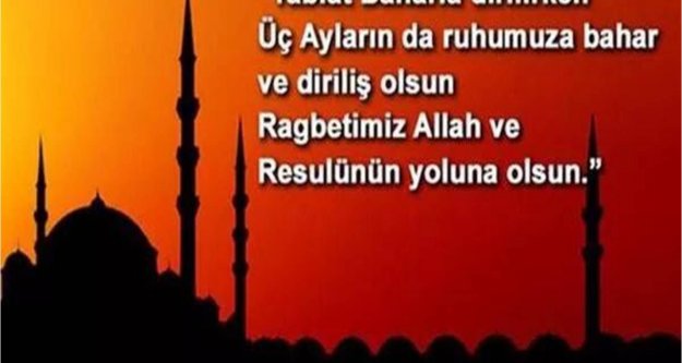 Ekrem YILMAZ: '3 Aylar Milletimizin ve İslam aleminin birlik ve bütünlüğüne vesile olsun'