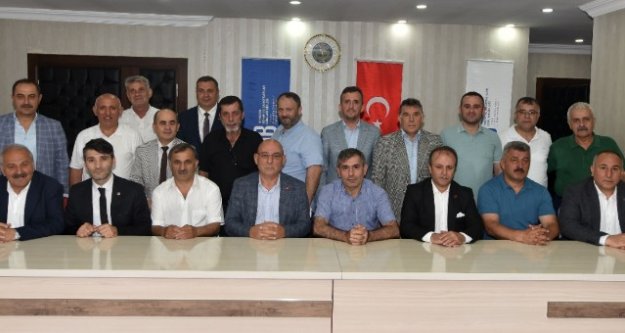 Esnaf ve sanatkâr camiası bayramlaştı