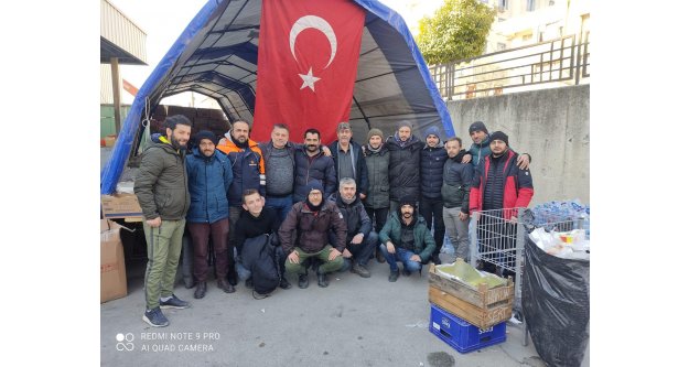 Evren Özdemir: 'Deprem bölgesinde halkımızın yanındayız”