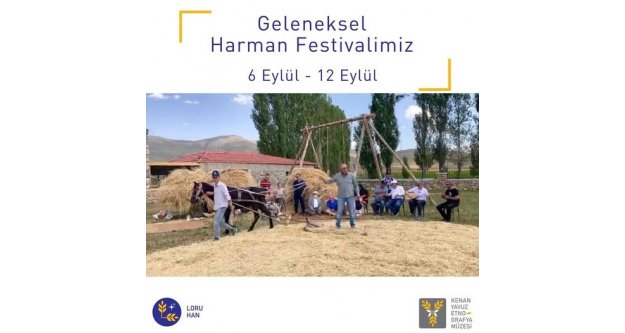 Geleneksel harman şenliği 6-12 Eylül arasında