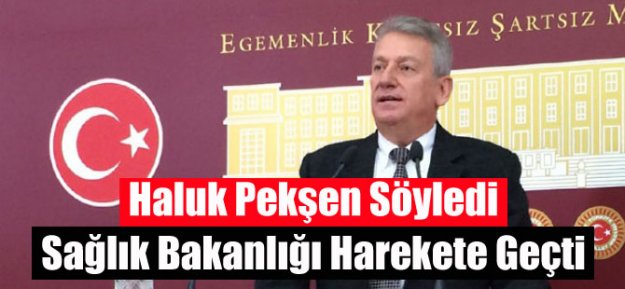 Haluk Pekşen Söyledi Sağlık Bakanlığı Harekete Geçti...