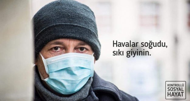 HAVALAR SOĞUDU. Maskeyi kuralına göre...