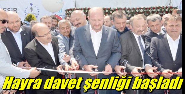 Hayra davet şenliği başladı