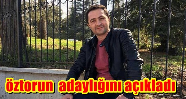 HÜSEYİN ÖZTORUN BU YARIŞTA BENDE VARIM DEDİ...