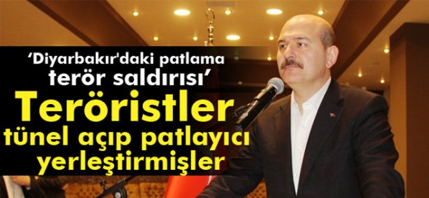 İçişleri Bakanı: Diyarbakır'daki Patlama Terör Saldırısı...