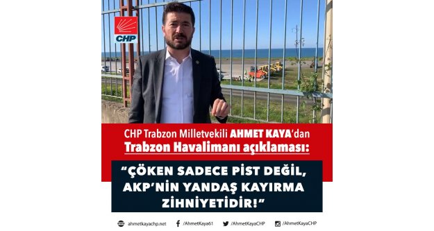 'İhalesiz' yaptırılan pist çöktü