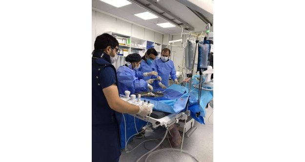 İnme Merkezinde İlk Operasyon Gerçekleştirildi.