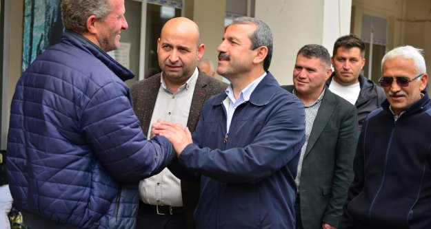 İsa Demirci Otogar ve Sanayi bölgesinde vatandaşlar ile buluşup Erdoğan'a destek istedi