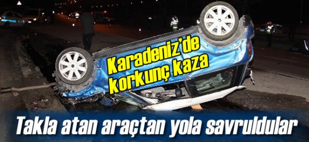 Karadeniz'de Korkunç Kaza