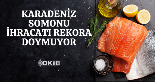 KARADENİZ SOMONU İHRACATI REKORA DOYMUYOR