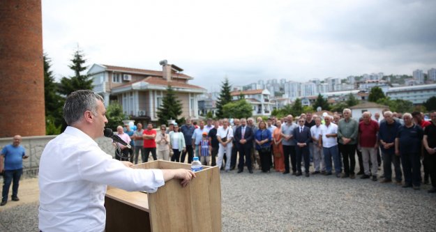 Kaşüstü Cumhuriyet Parkı'nın temeli atıldı