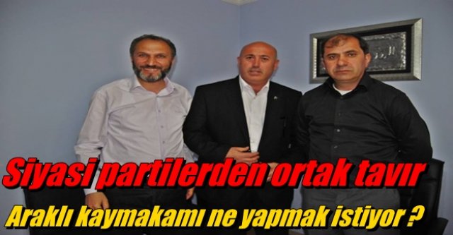 KAYMAKAM NE YAPMAK İSTİYOR ?