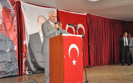 Koray  Aydın Araklı'da iddialı konustu