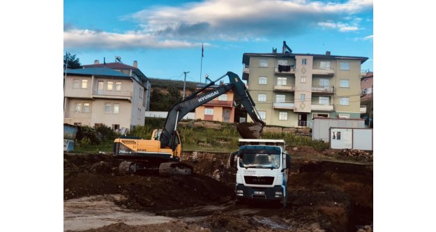 Köse Hükümet Konağı ve  Mezbahane'nin Temeli Atıldı