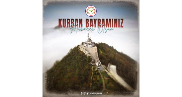 Kurban Bayramınızı tebrik ediyoruz.