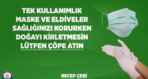 Lütfen çevreye atmayalım.