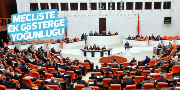 Mecliste ek gösterge yoğunluğu