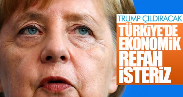 Merkel'den Türkiye açıklaması